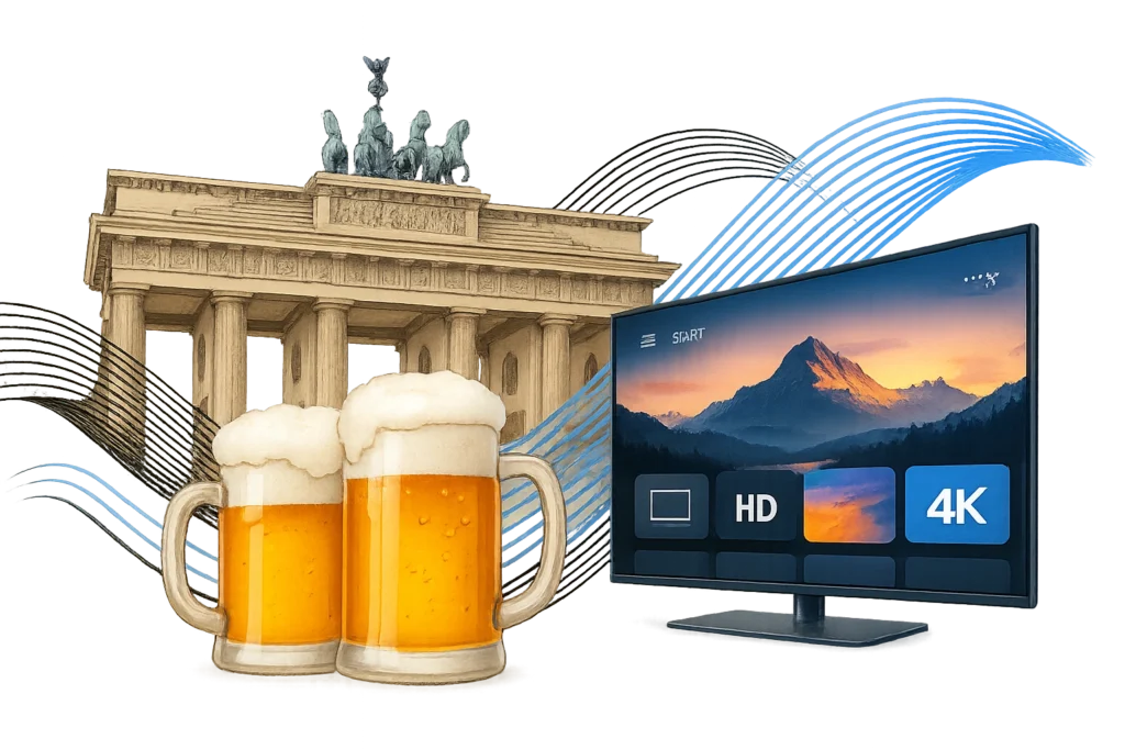 Purchase IPTV – Brandenburg Tor, Oktoberfest und Smart TV mit HD & 4K Streami